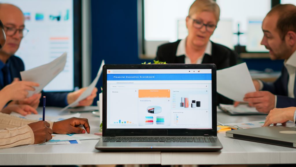 página web corporativa de una empresa